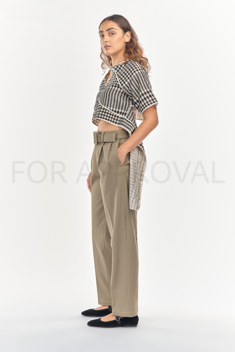 Bhaane walnut agent pants