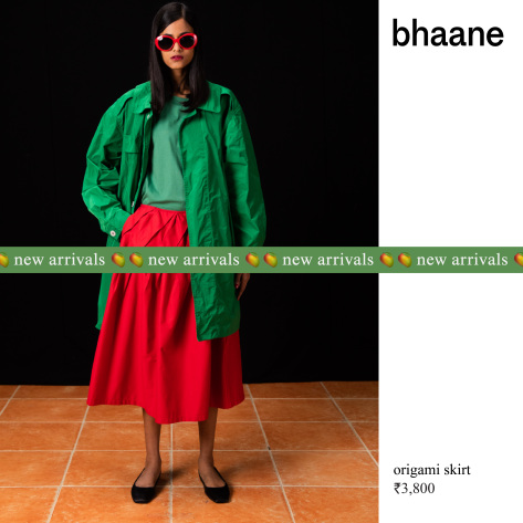 Bhaane indigo NEW ARRIVALS ADS