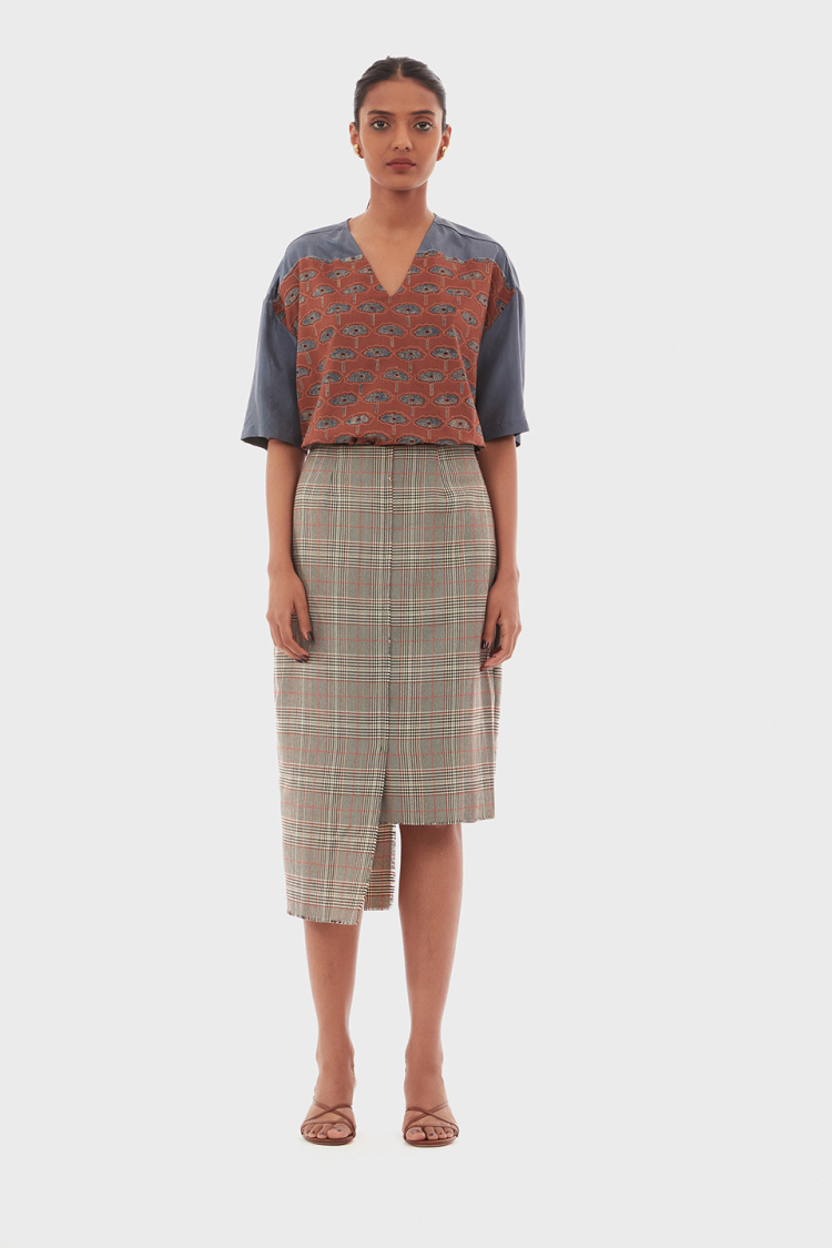 Bhaane hamptons-ash wabi-sabi skirt