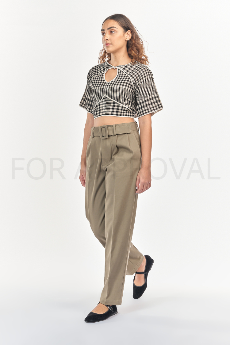 Bhaane walnut agent pants