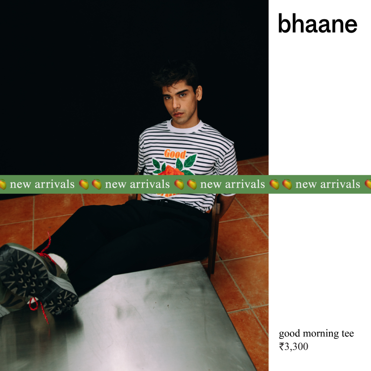 Bhaane indigo NEW ARRIVALS ADS