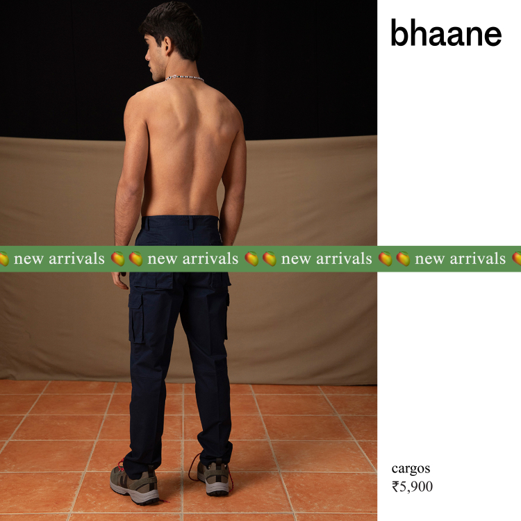 Bhaane indigo NEW ARRIVALS ADS