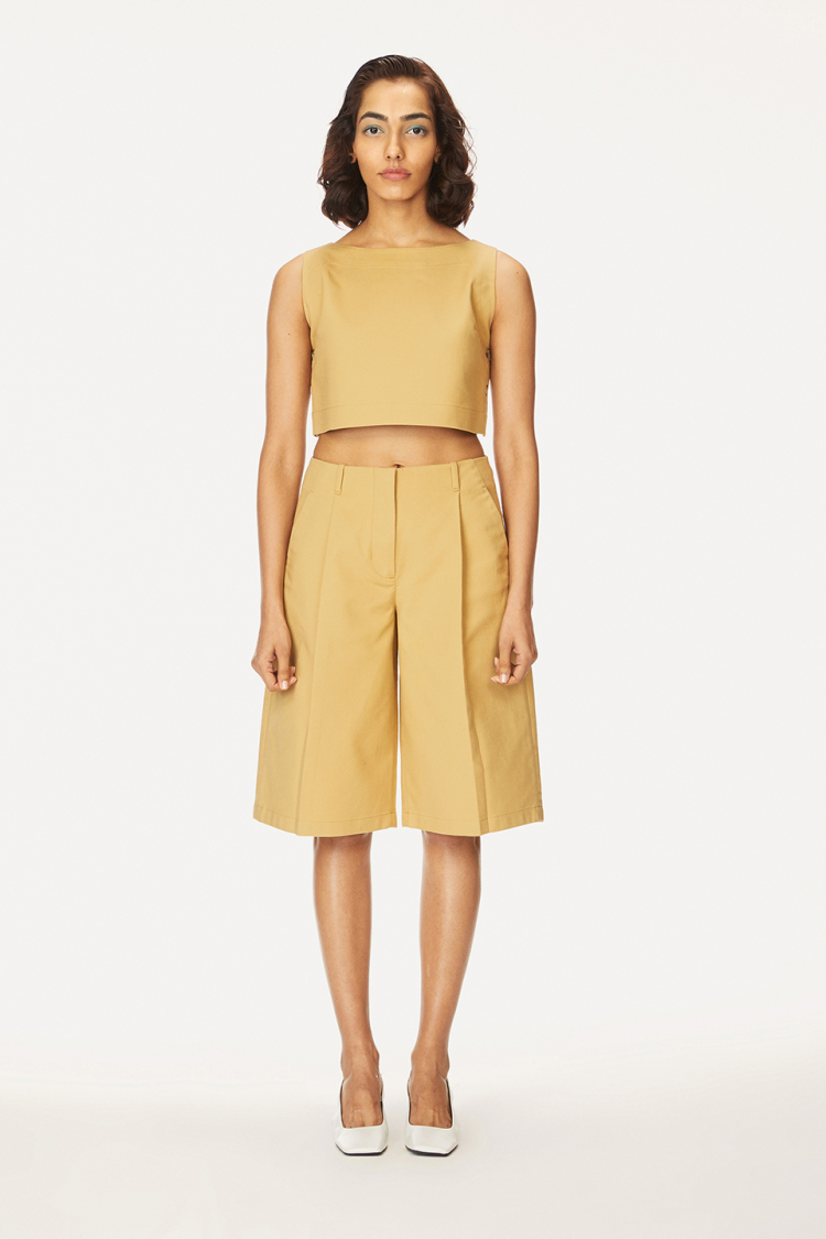 Bhaane leaf salon shorts