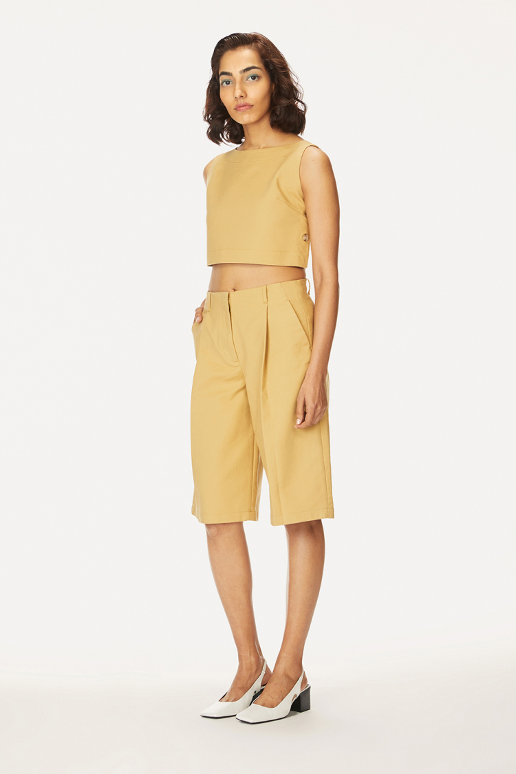 Bhaane leaf salon shorts