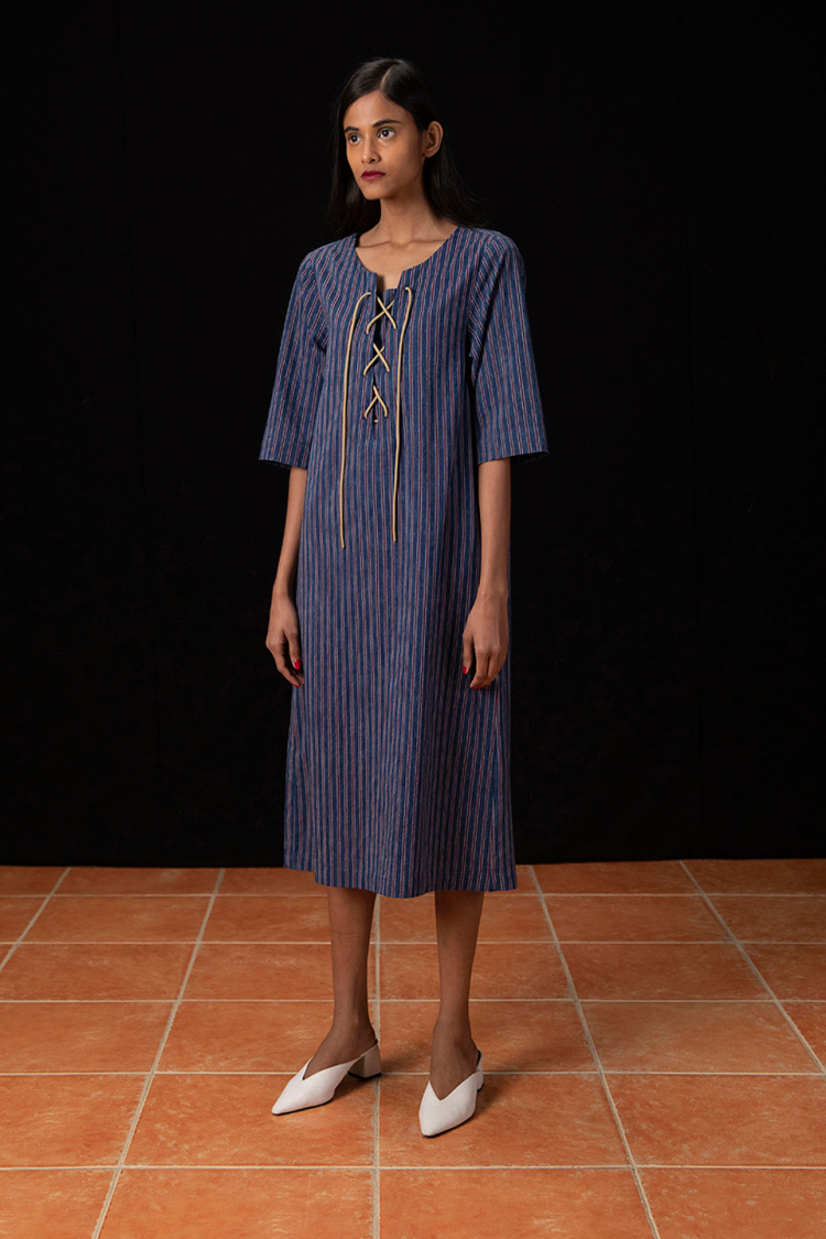 Bhaane cloud positano midi dress