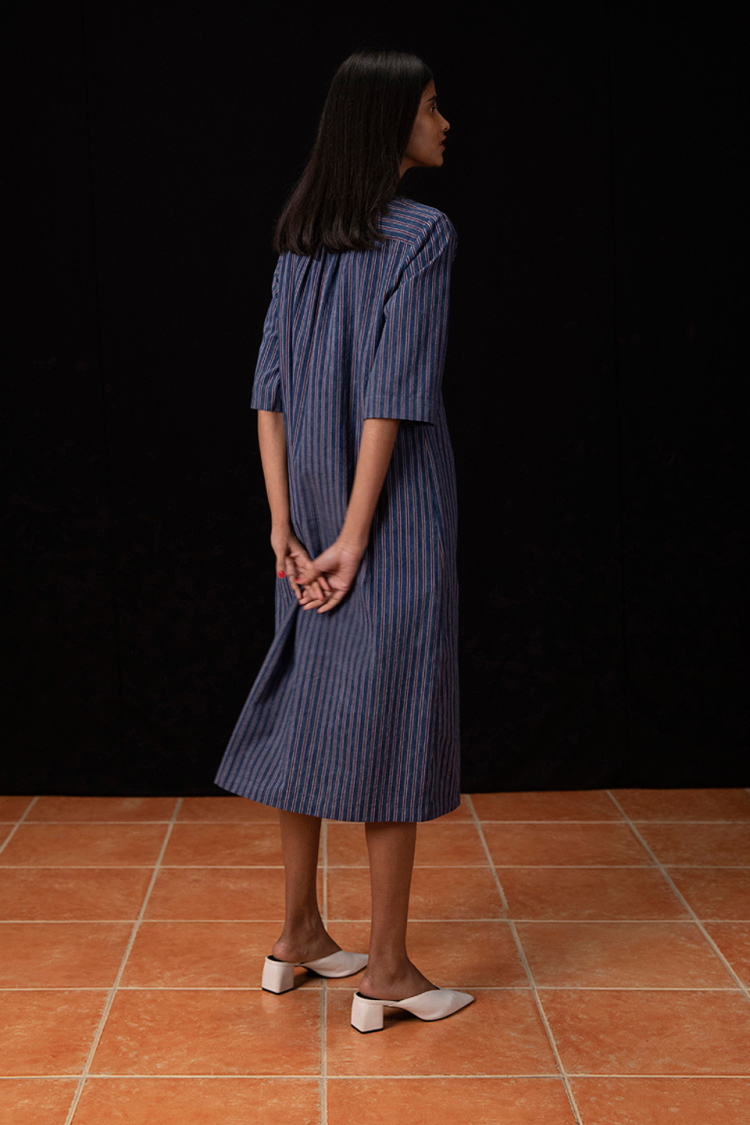 Bhaane cloud positano midi dress