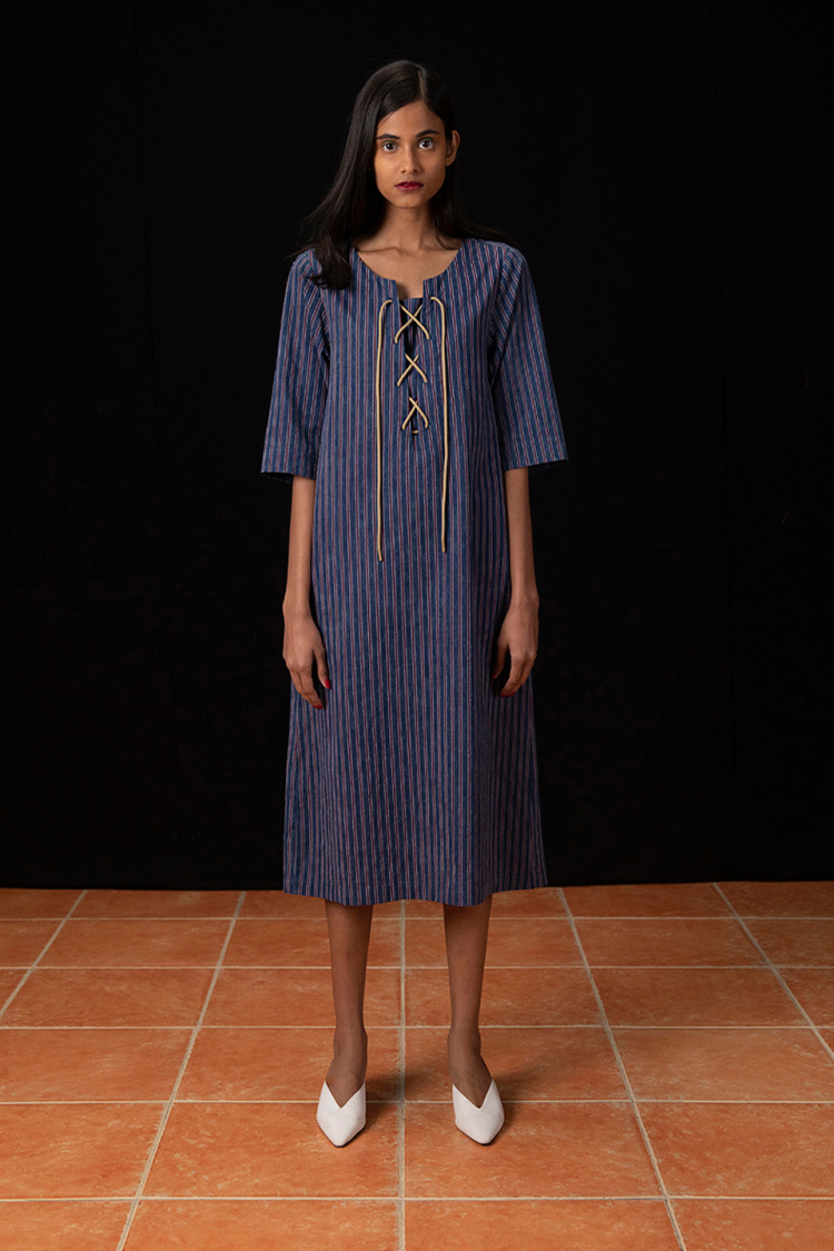 Bhaane cloud positano midi dress